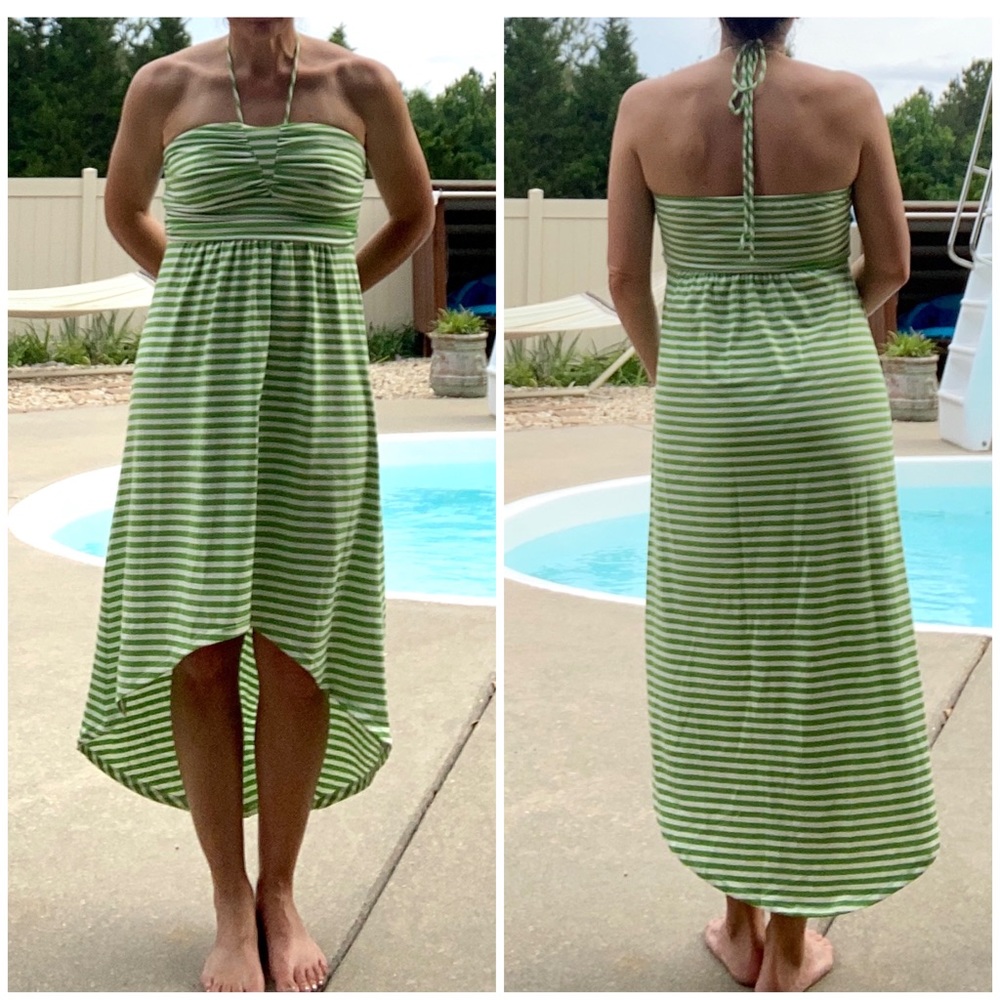 Stripe Maxi Dress - Medium